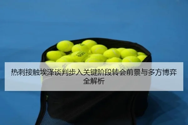 热刺接触埃泽谈判步入关键阶段转会前景与多方博弈全解析